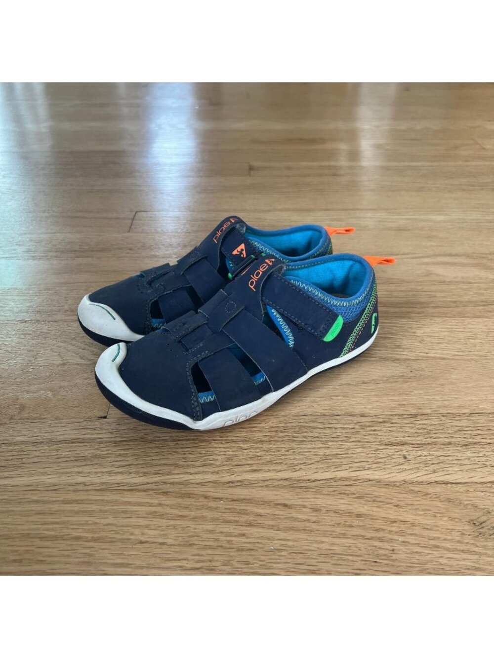 Plae Sam 2.0 Fisherman Sneaker Sandals Blue Boy's/Youth Size 2